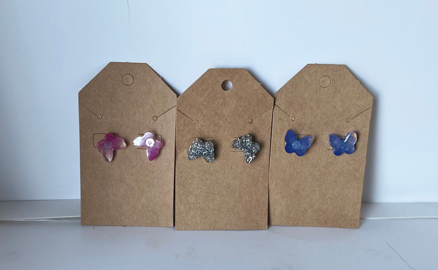 Various Shaped Stud Earrings