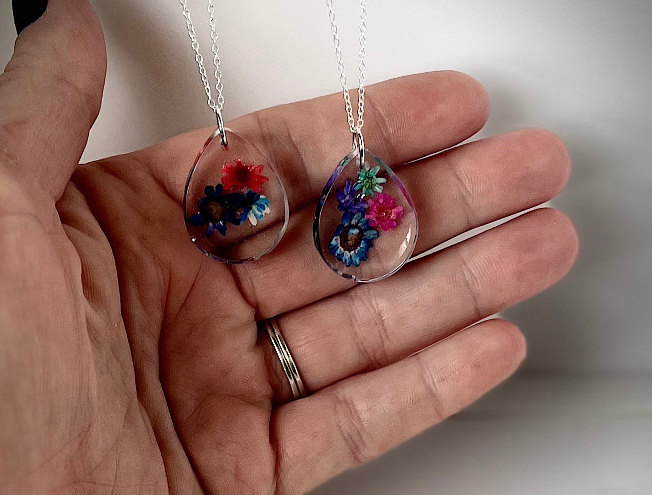 Handmade Floral Necklaces