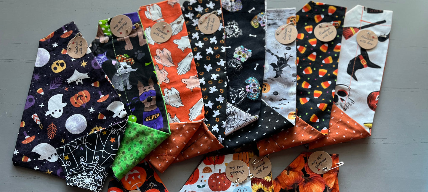 Halloween Dog Bandana - Small