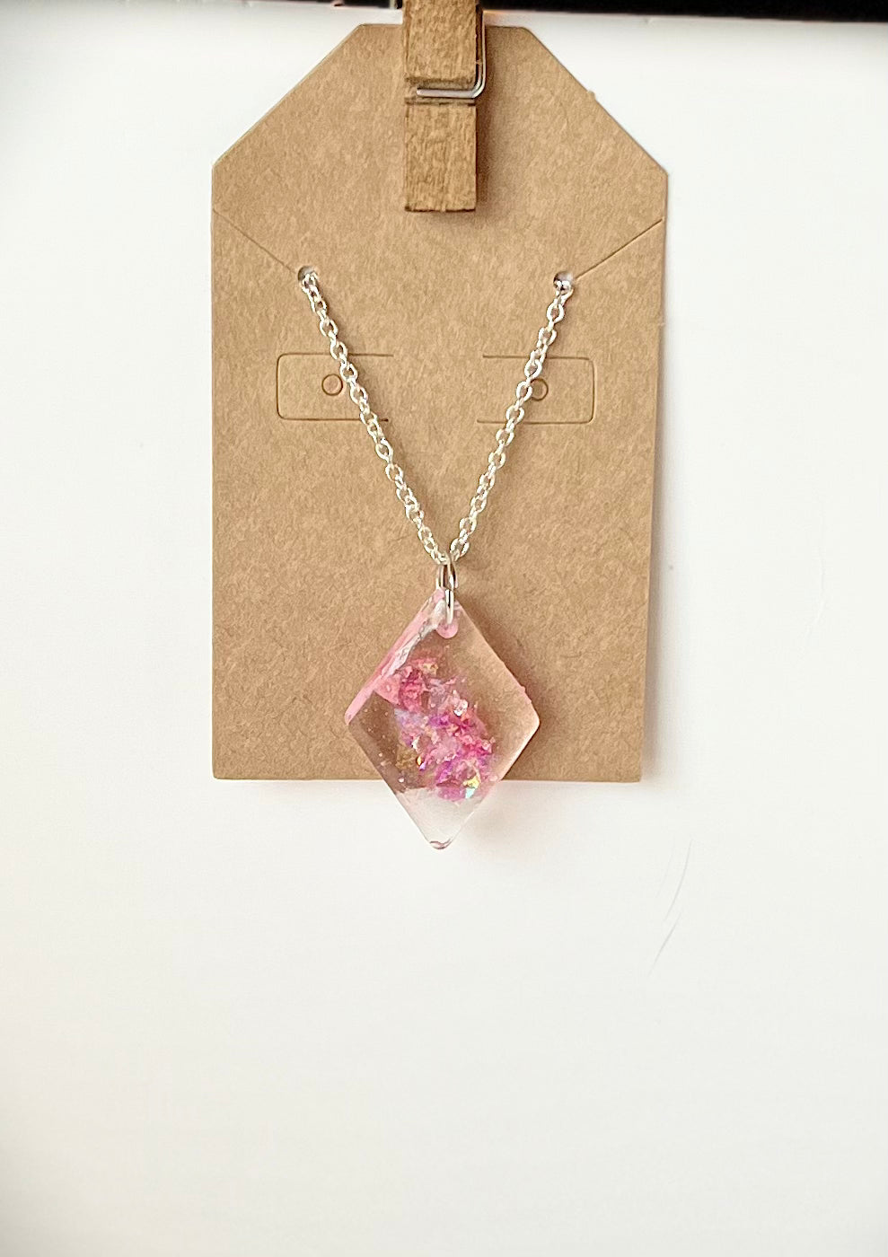 Pink Diamond Necklace