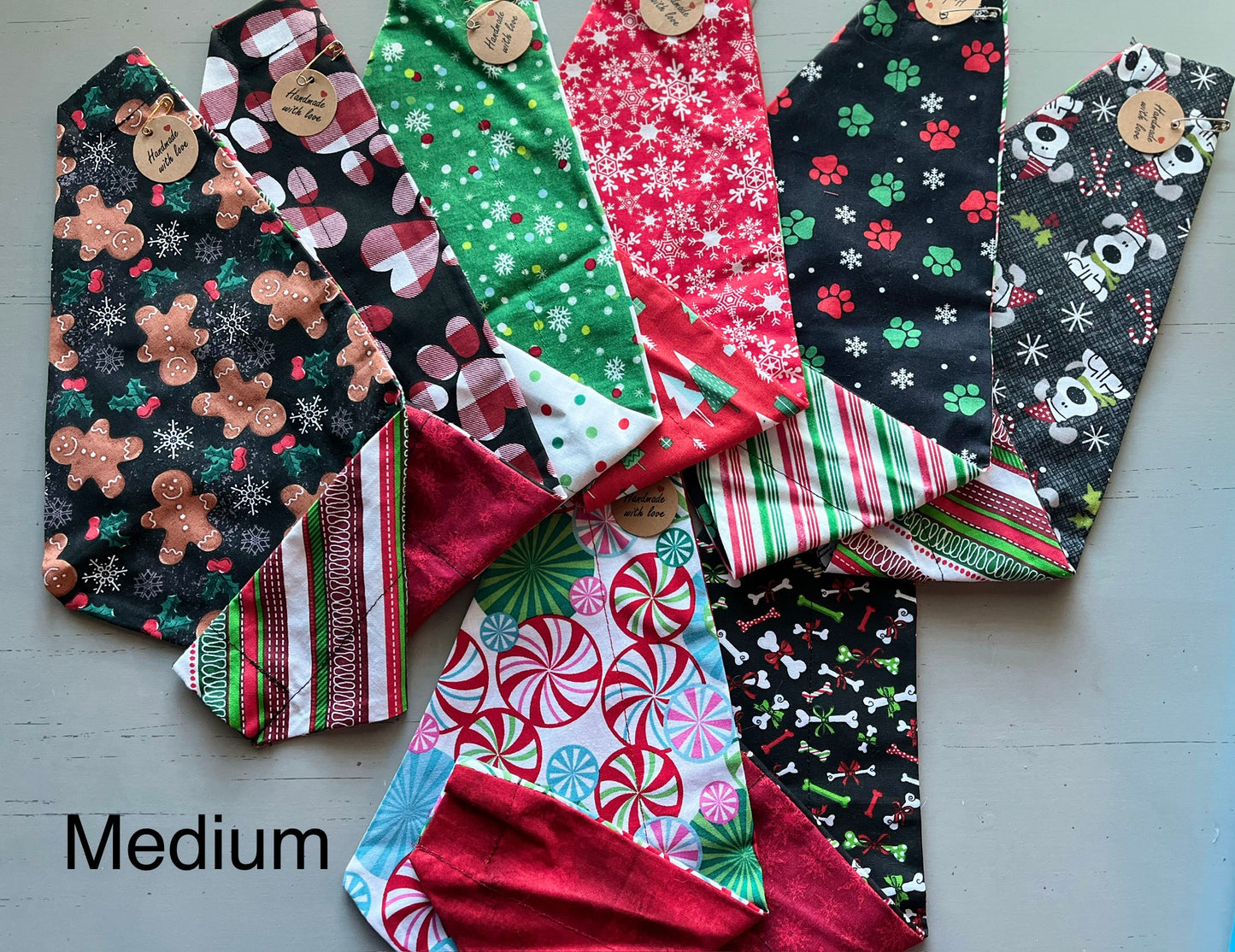 Christmas Bandanas - Medium