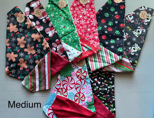 Christmas Bandanas - Medium